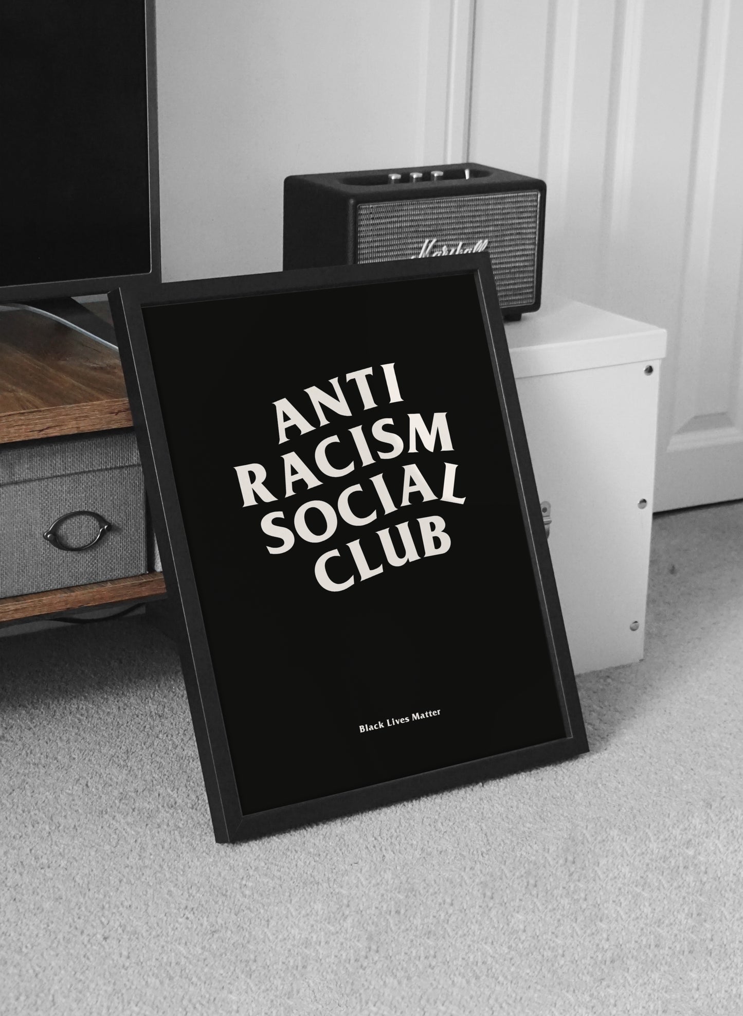Anti Racism Social Club Black