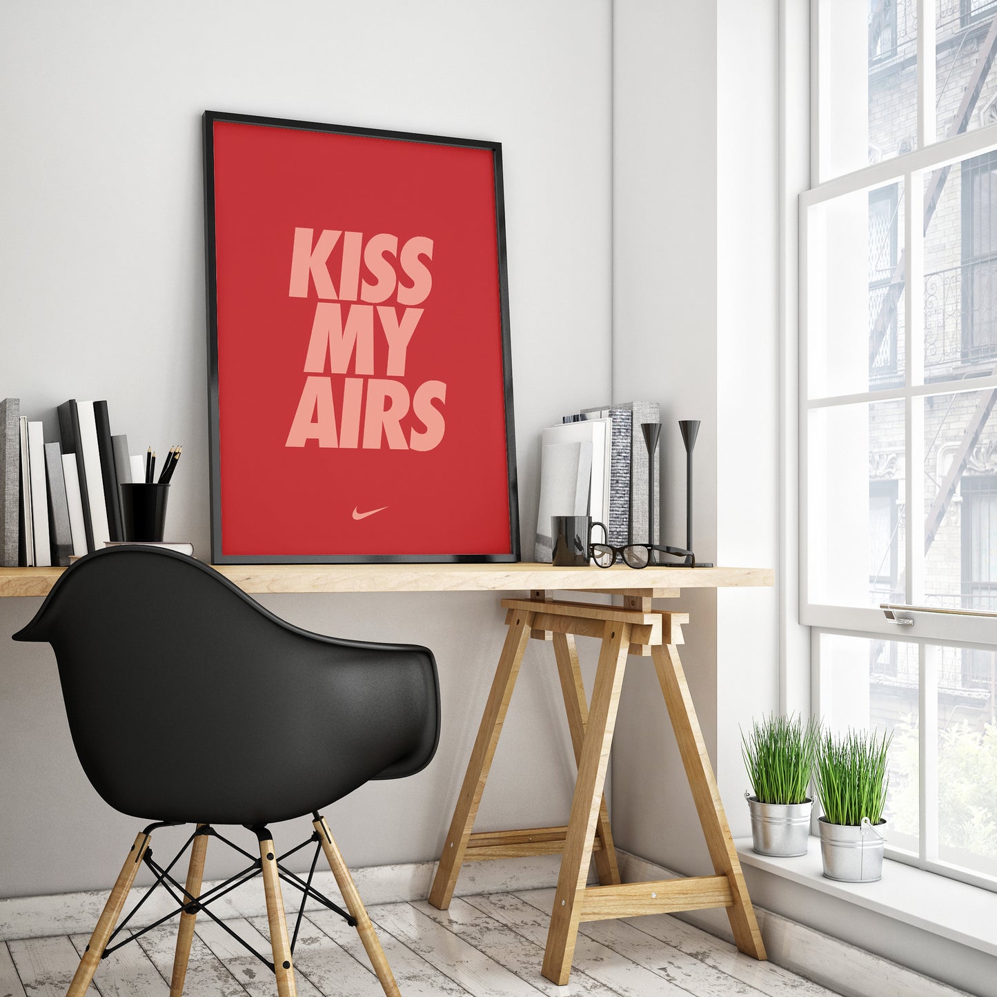 Kiss My Airs Red