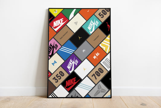 Special Sneaker Box Collage