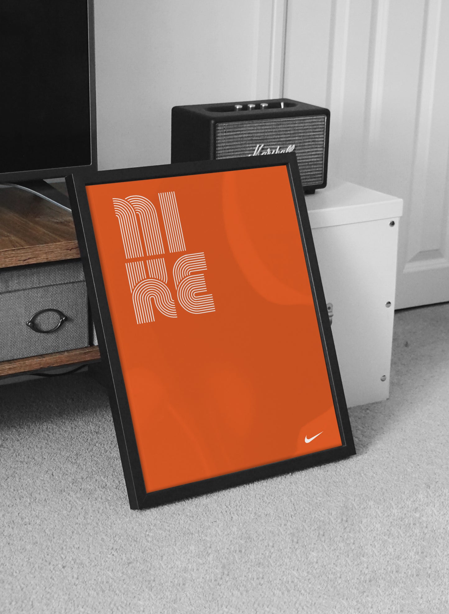 Team Nike Orange White