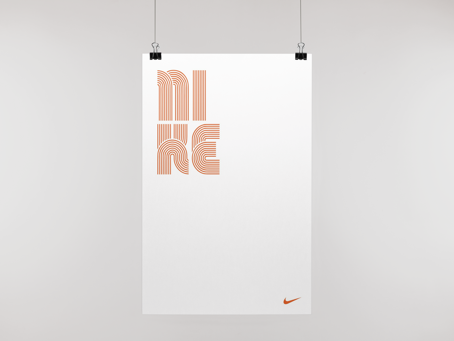 Team Nike White Orange