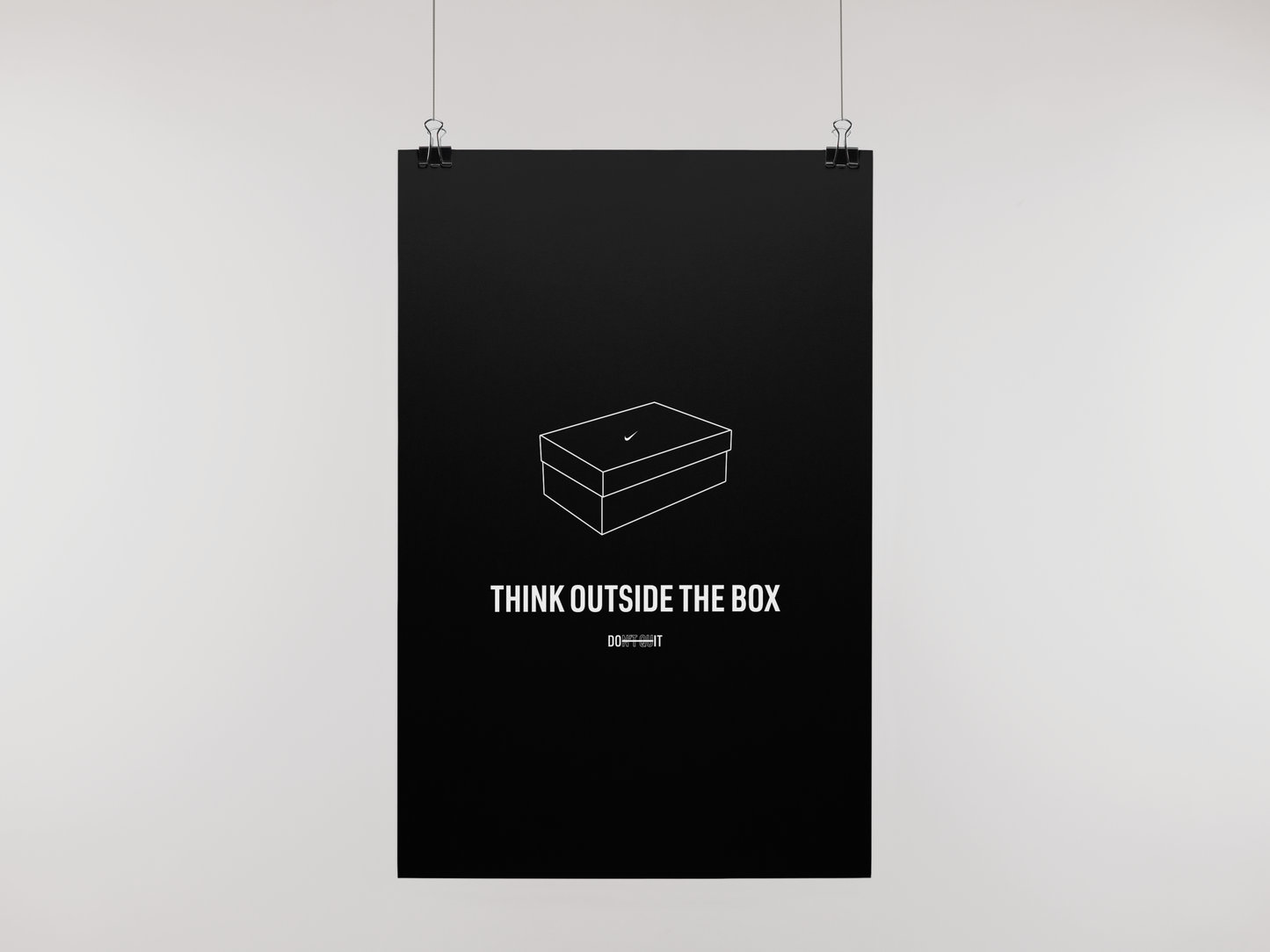 Think Outside The Box Black
