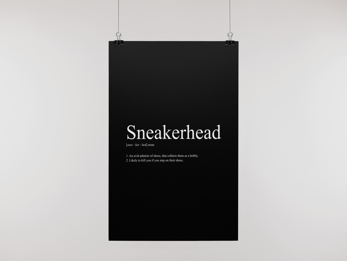Sneakerhead Definition Black